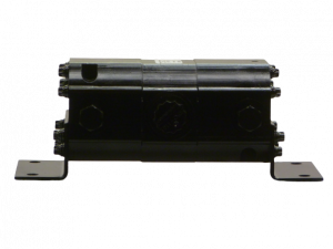 Diviseur de débit à engrenages fonte FG - 2 éléments - valves différentielles 13,3 cm3