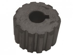 Bague groupe 2 pour pompe groupe 1 - arbre conique Ø1 1/8 - clavette 2,4cm - 14 dents
