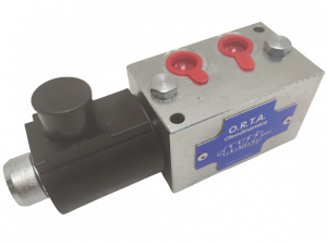 Déviateur électrique EDF7 6 voies 2 positions 3/8" - 24VCC