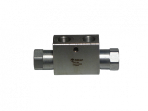 CLAPET ANTI-RETOUR DOUBLE PILOTE VDPE 3/8 PERC(173030)
