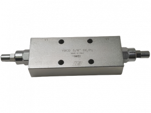 Valve d'équilibrage double flasquable type VBCD/DE 3/8"