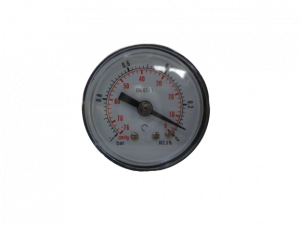 Manomètre sans glycérine Ø40 -1-0b raccord arrière 1/8"