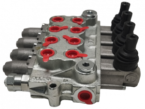 Distributeur monobloc MB 25 4 éléments tiroirs/commandes A1A1A1E1 + levier