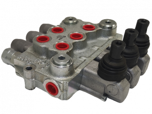 Distributeur monobloc MB 25 3 éléments tiroirs/commandes V3 CED CED CED 12VCC