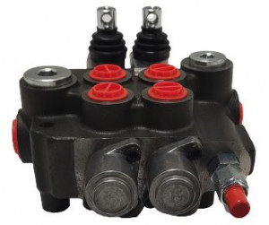 DISTRIBUTEUR MONOBLOC DM80 fendeuse de bûches - 2 éléments  - A5E1 à teton + LEVIER