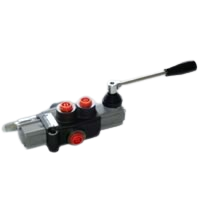 DISTRIBUTEUR DM 35 - 1 élément - U1 - double vitesse -  rappel ressort + LEVIER