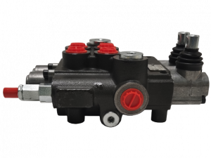 Distributeur monobloc DM 80 2 éléments tiroirs/commandes A1E1 + levier