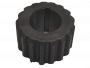 Bague groupe 2 pour pompe groupe 2 - arbre conique Ø1 1/5 - clavette 3cm - 17 dents