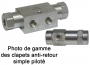 CARTOUCHE CLAP.AR SIMPLE TYPE BC08A/301B